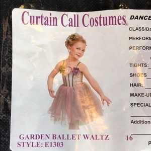 Dance girl costume